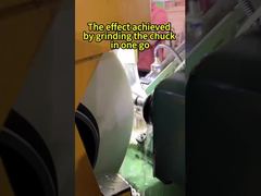 ผลลัพธ์ที่ได้จากการเจียรปากกาจับชิ้นงานในครั้งเดียว