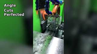 การตัดมุมที่แม่นยำของวงแหวนวงกลมแกนผง