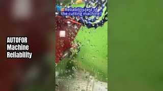 การทดสอบความน่าเชื่อถือของเครื่องตัด?